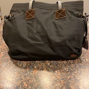 Dooney Black Nylon Handbag
